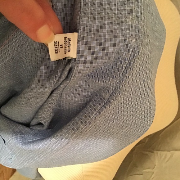 Men’s Calvin Klein Button Up Shirt-Size 17 (32/33) - Picture 4 of 4